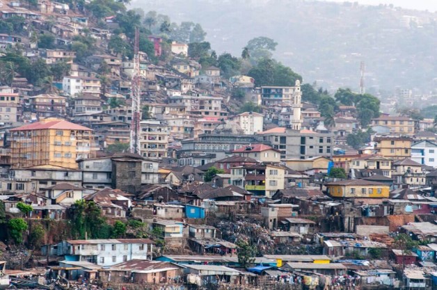 Vue de Freetown